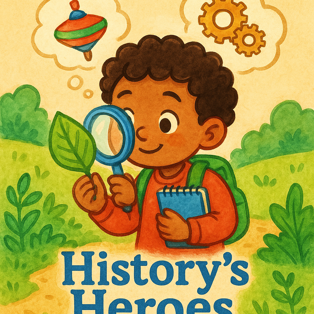 Week 1 illustration for Young Isaac — Curiosity & Childhood.