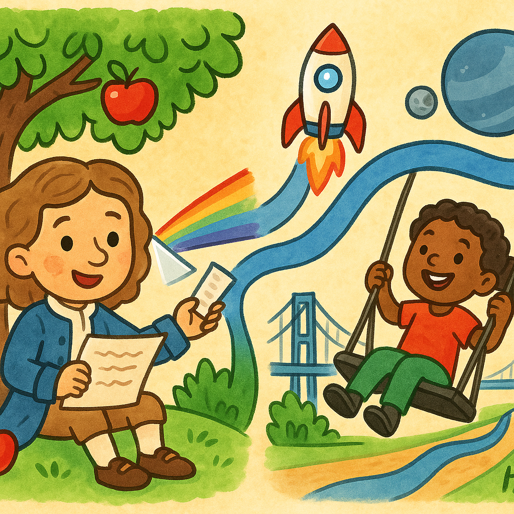 Week 4 illustration for Isaac’s Legacy — How He Changed the World.